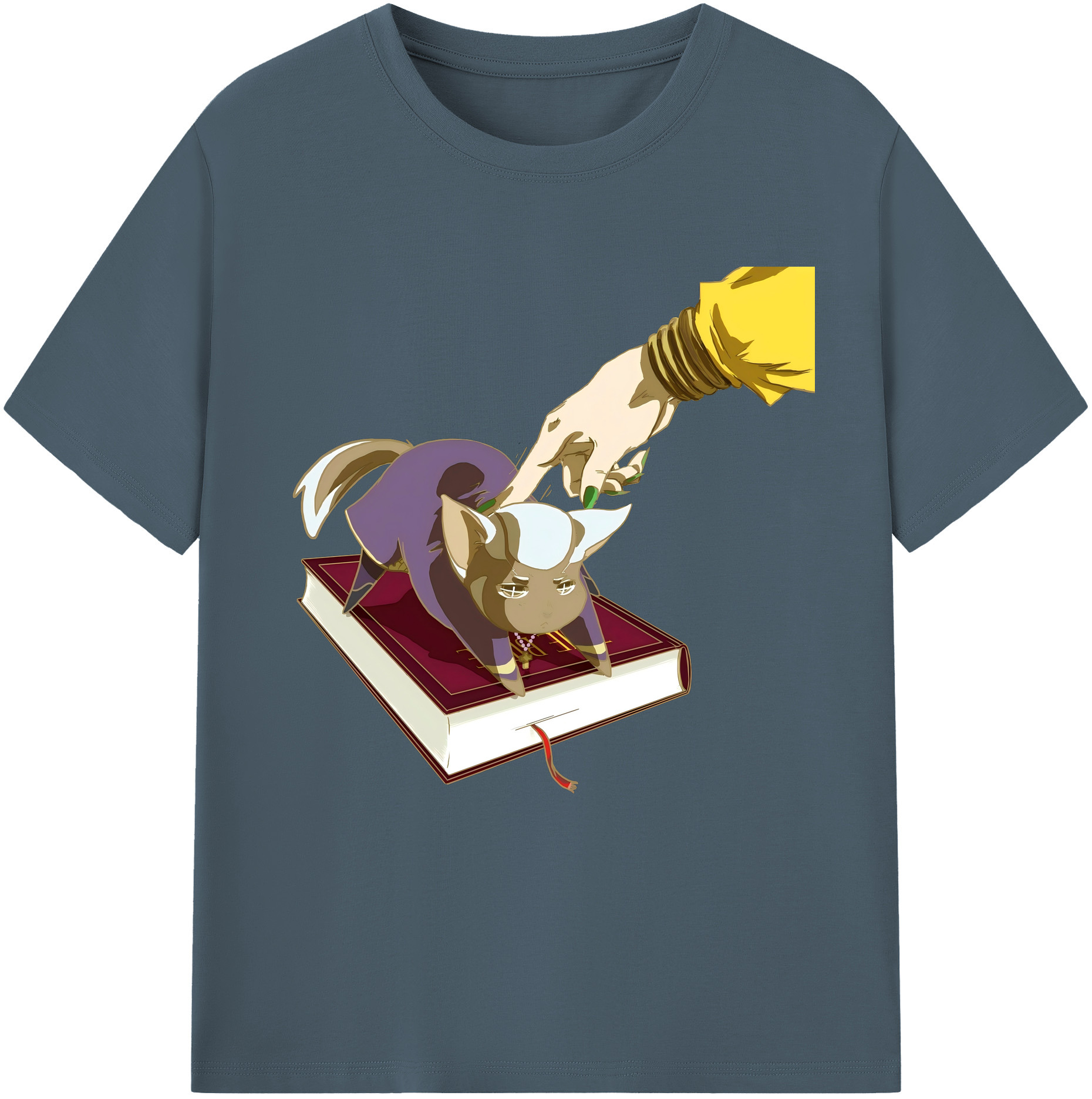 （画像用） ジョジョの奇妙な冒険 JoJo's Bizarre Adventure 綿100％半袖Tシャツ（フロントプリント）